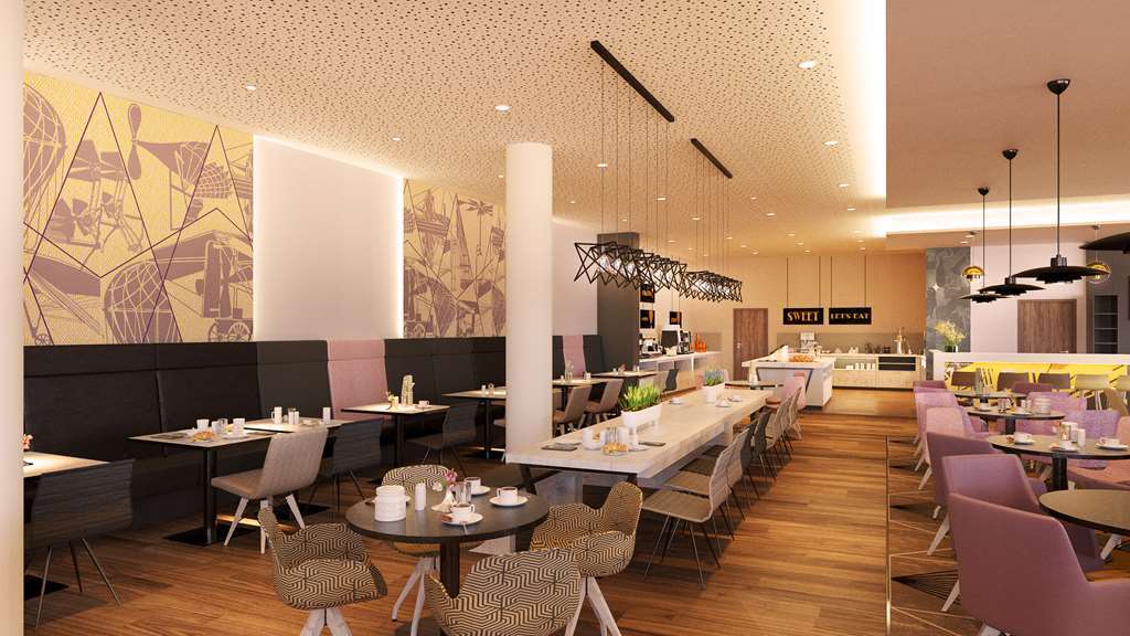 Holiday Inn - The Niu, Air Frankfurt Messe By Ihg Франкфурт-на-Майне Ресторан фото
